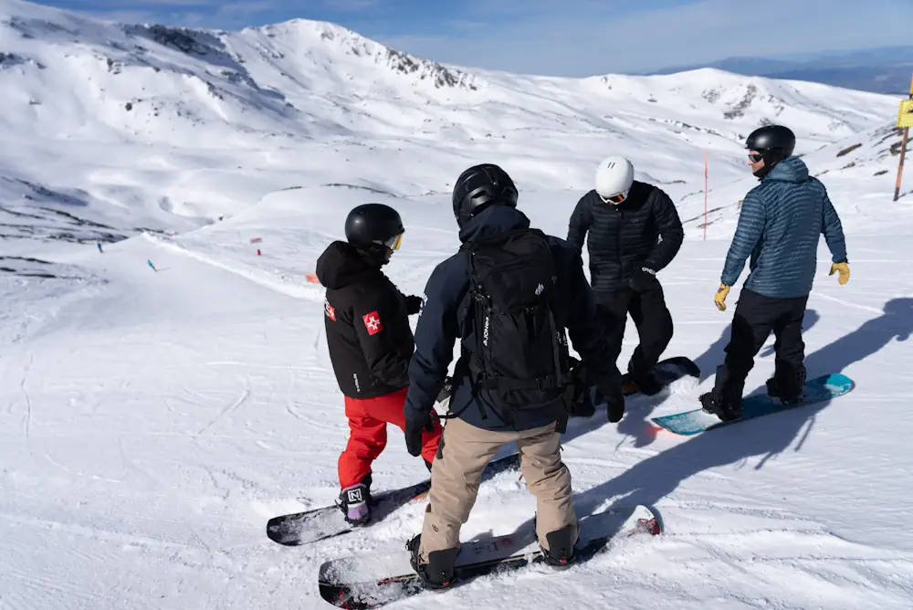 td3 snowboard sierra nevada 2026 - charla tecnica safe